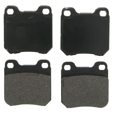 Wagner Brakes Semi-Met Disc Pad Set, Zx709A ZX709A